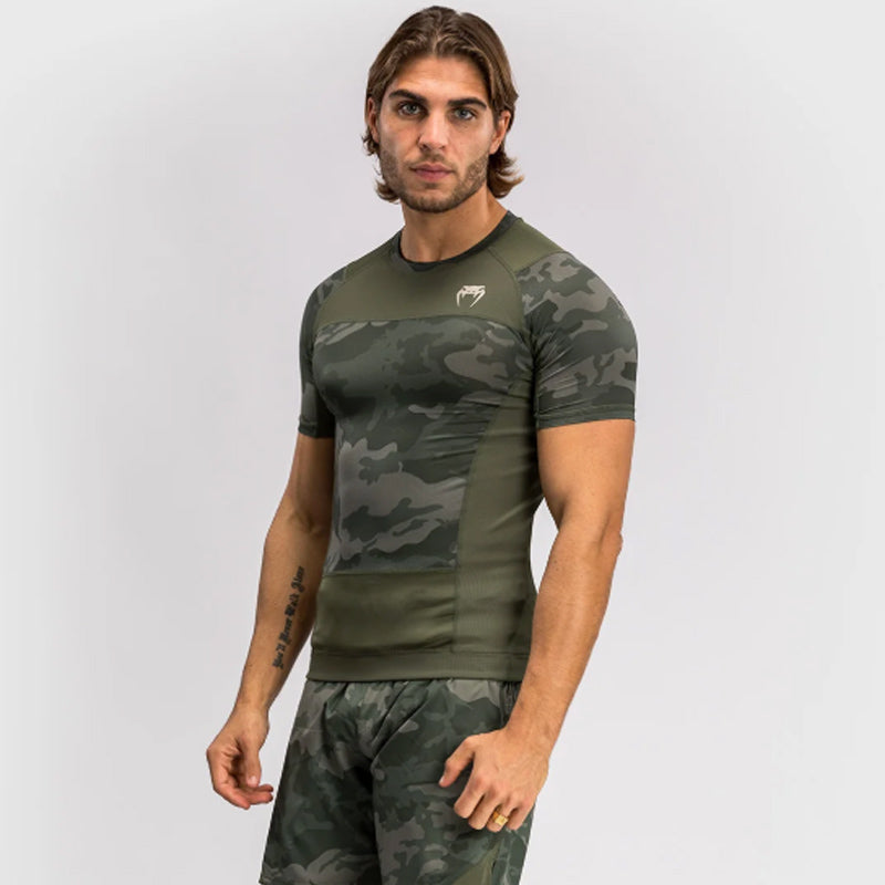 G-Fit Air Short Sleeve Rashguard Army Camo