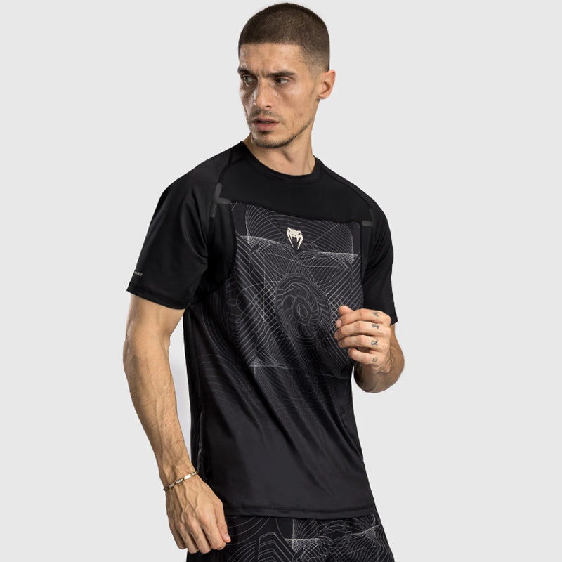 G-Fit Air Dry Tech T-shirt Deep Black Desert Sand