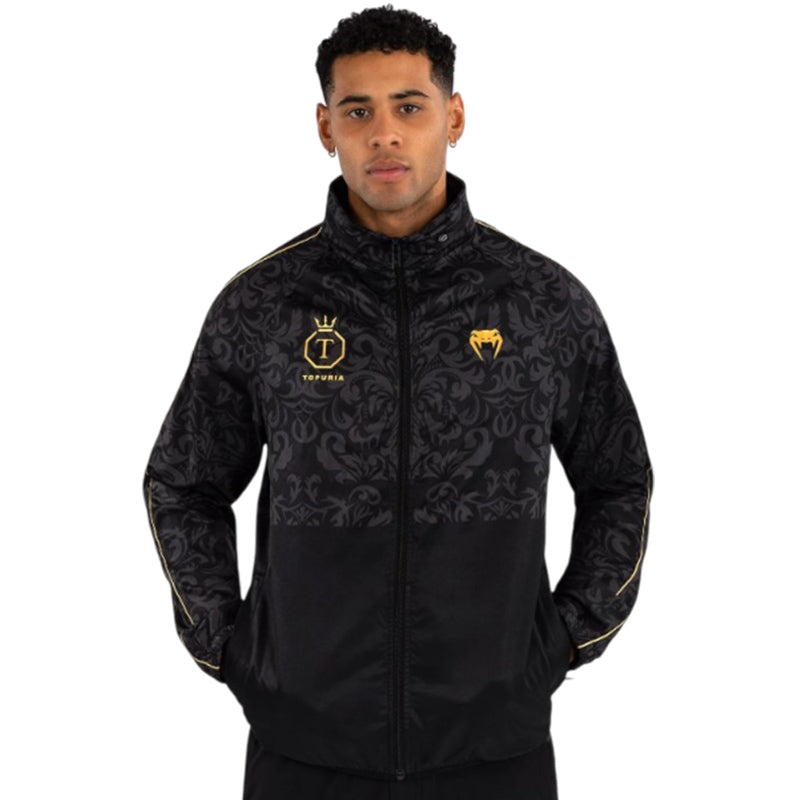 Ilia Topuria Unmatched Track Jacket Black Gold