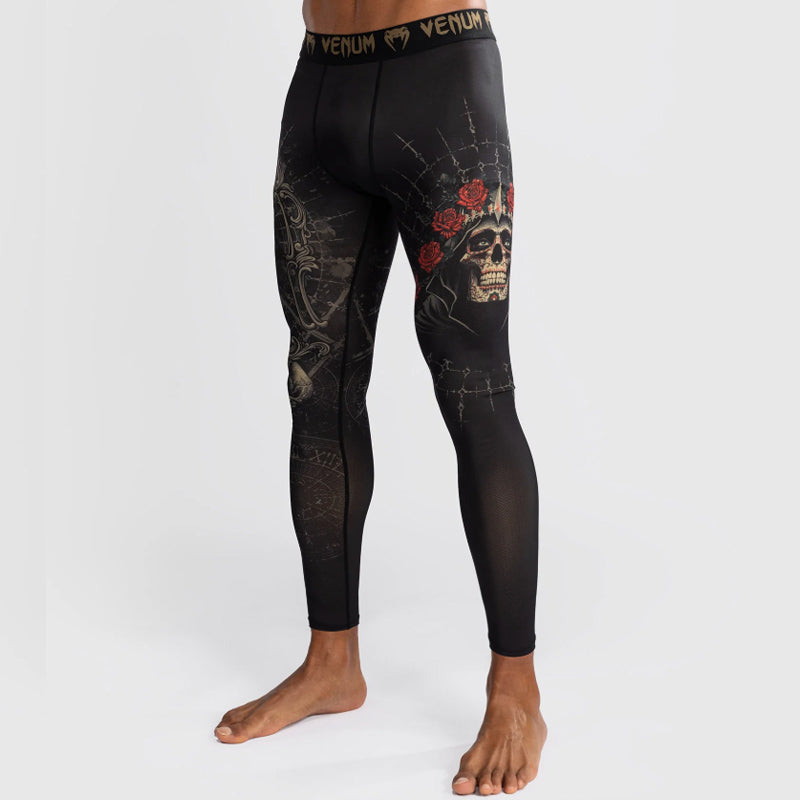 Santa Muerte 5.0 Spats Deep Black Gold