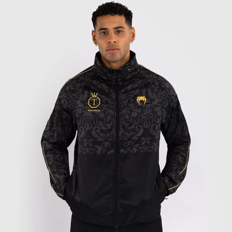 Ilia Topuria Unmatched Track Jacket Black Gold