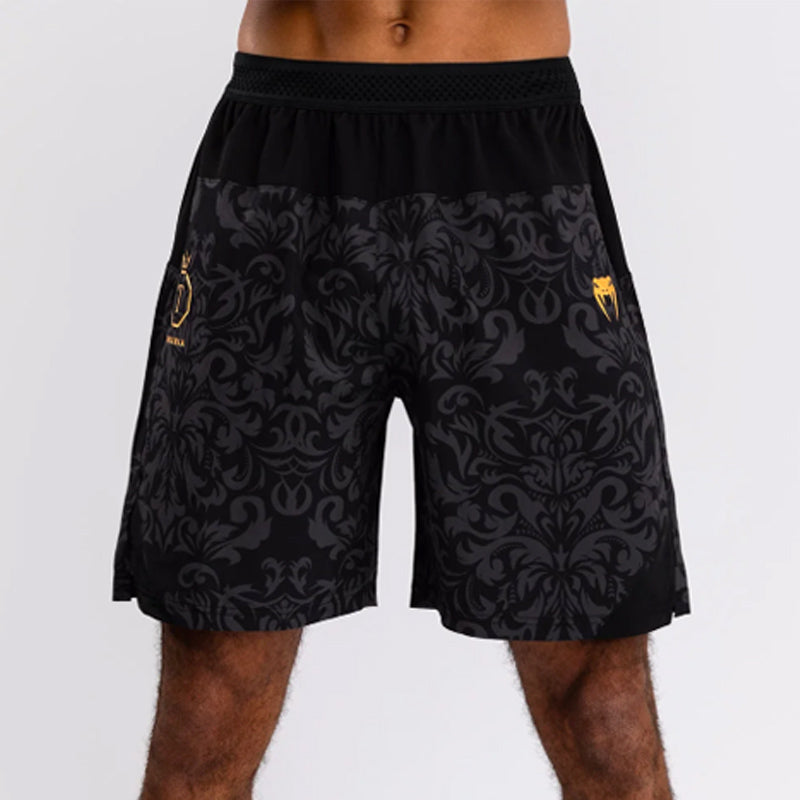 Ilia Topuria Unmatched Training Short Black Gold