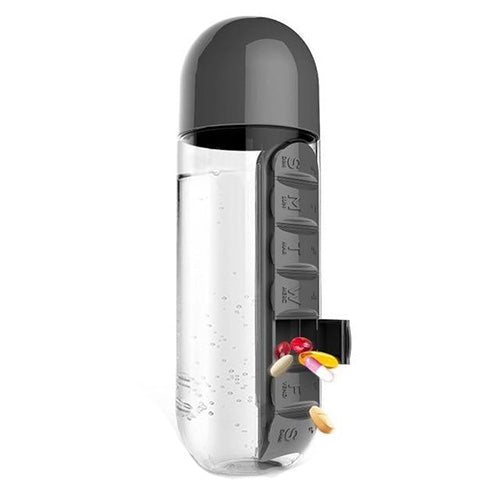 Bottle with Pills Box-Fitness Revolution