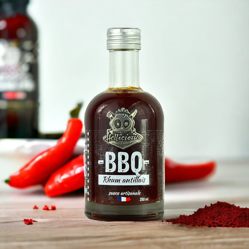BBQ-Sauce Rhum Antillais-Hellicious