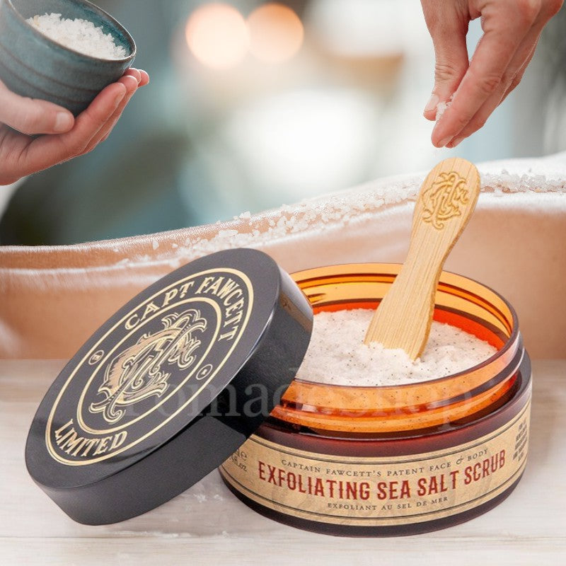 Exfoliating Sea Salt Scrub-Captain Fawcett's