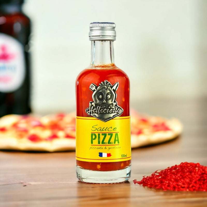 Scharfe Sauce Pizza-Hellicious