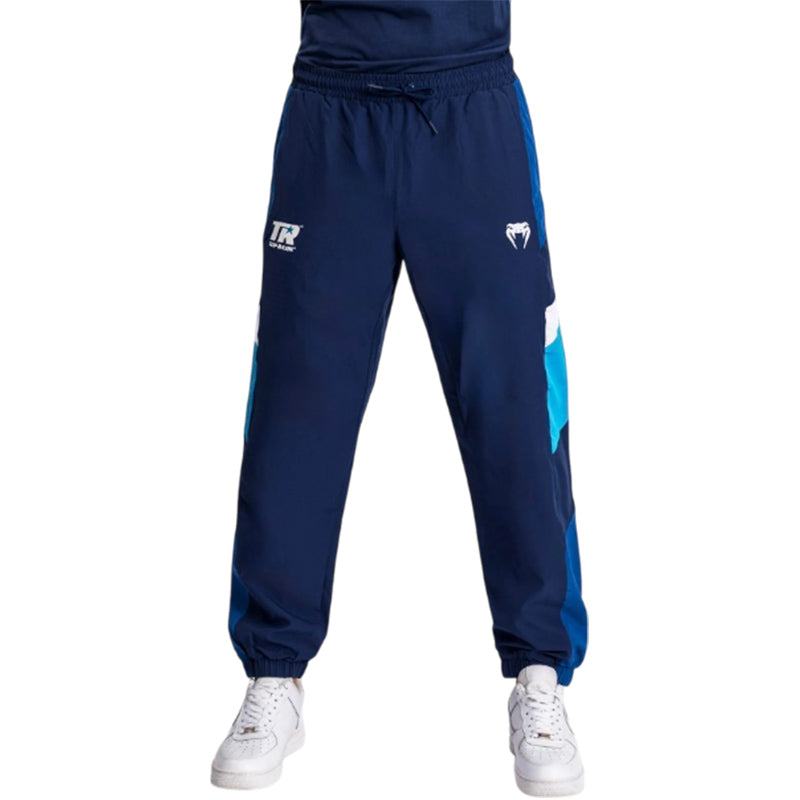 X Top Rank Original Hooded Tracksuit Pants Navy Blue