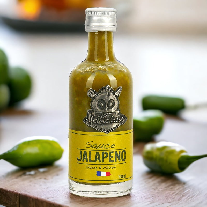 Jalapeno Sauce Chili Rum Zitrone-Hellicious