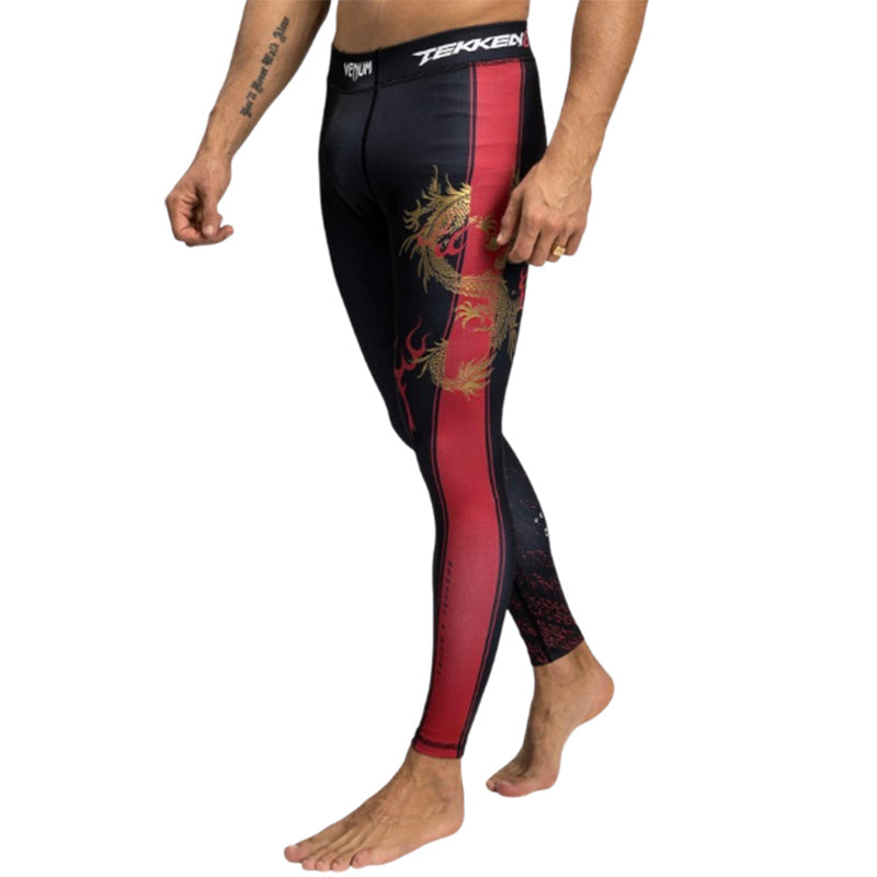 Tekken 8 Marshall Law Spats Black Red gold