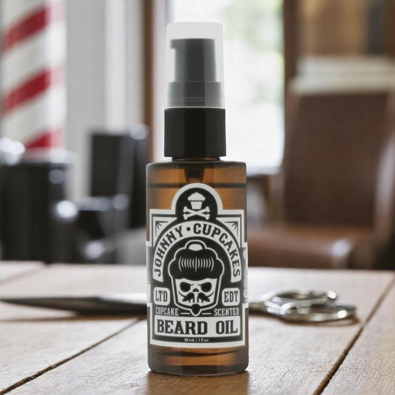 Beard Oil Cupcake