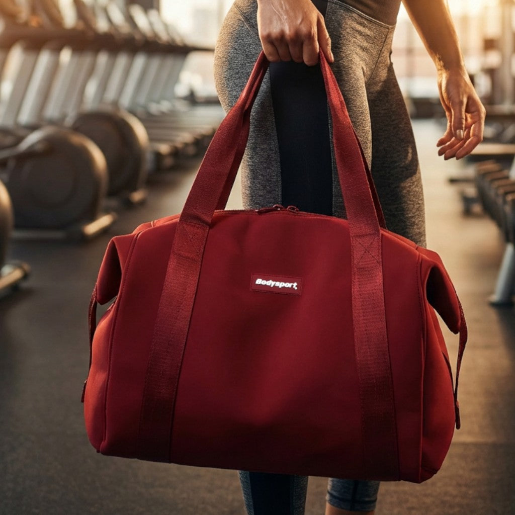 Premium Sporttasche Bordeaux