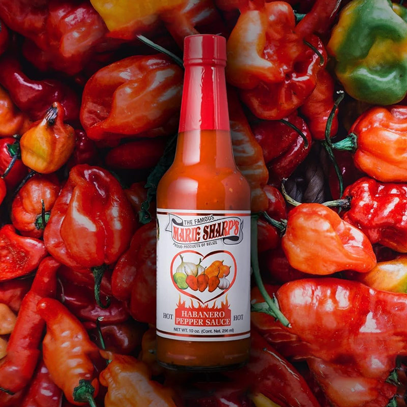 Hot habanero pepper sauce