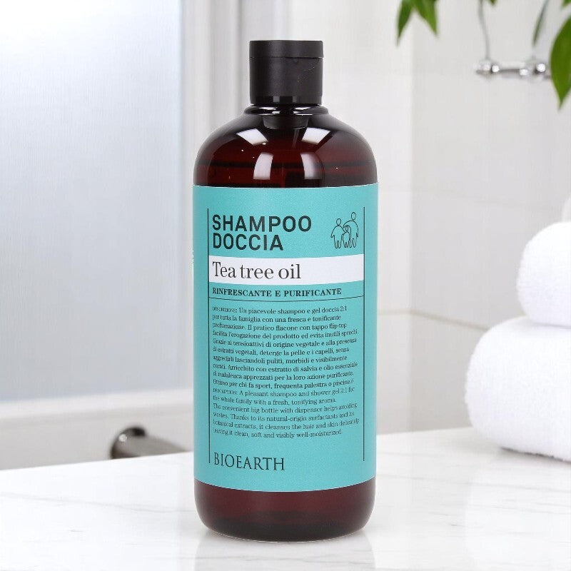 Shampoing-Douche 3 en 1 Family Tea Tree Oil