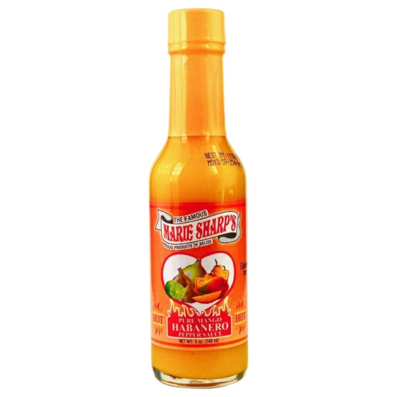 Mango habanero pepper sauce