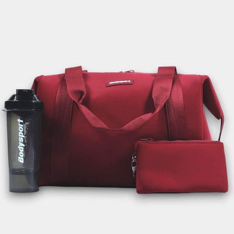 Premium Sporttasche Bordeaux