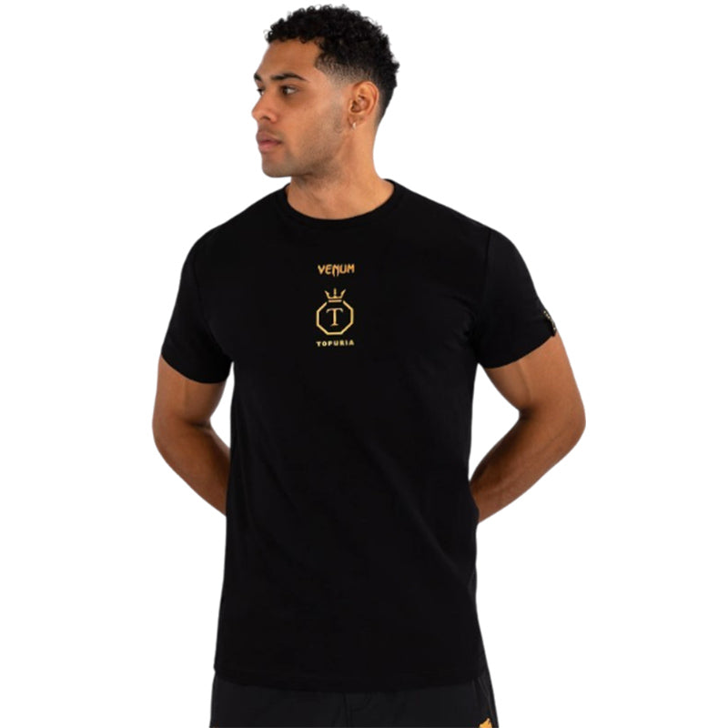 Ilia Topuria Unmatched T-shirt  Black Gold