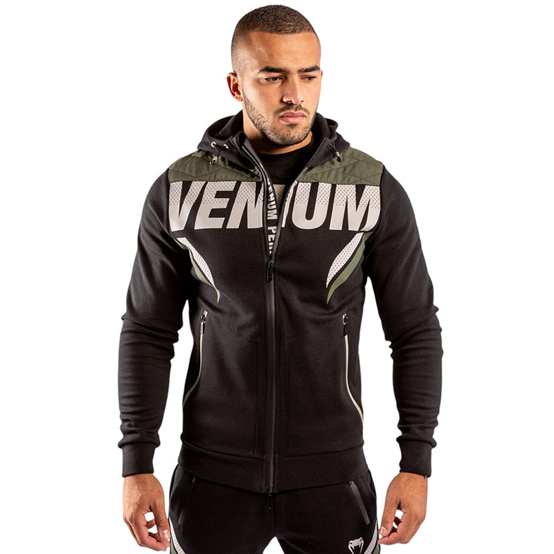 Hoodie One FC Impact Black Khaki