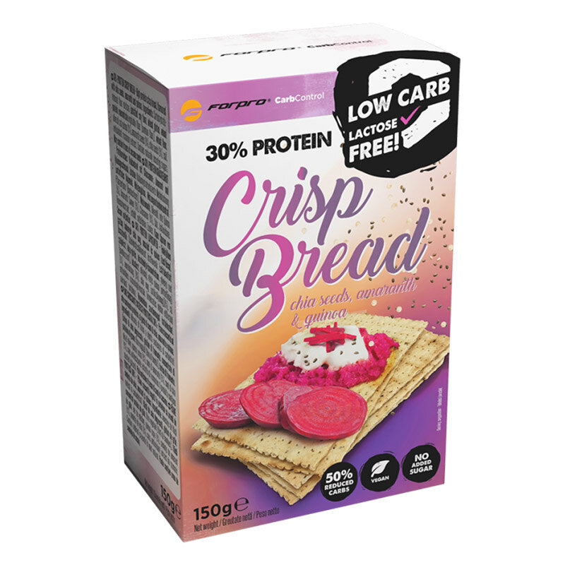 Protein Crisp Bread Chia seeds, Amaranth & Quinoa-ForPro