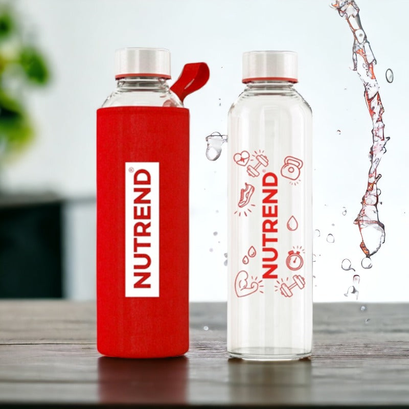 Nutrend Glass Bottle Red-Nutrend