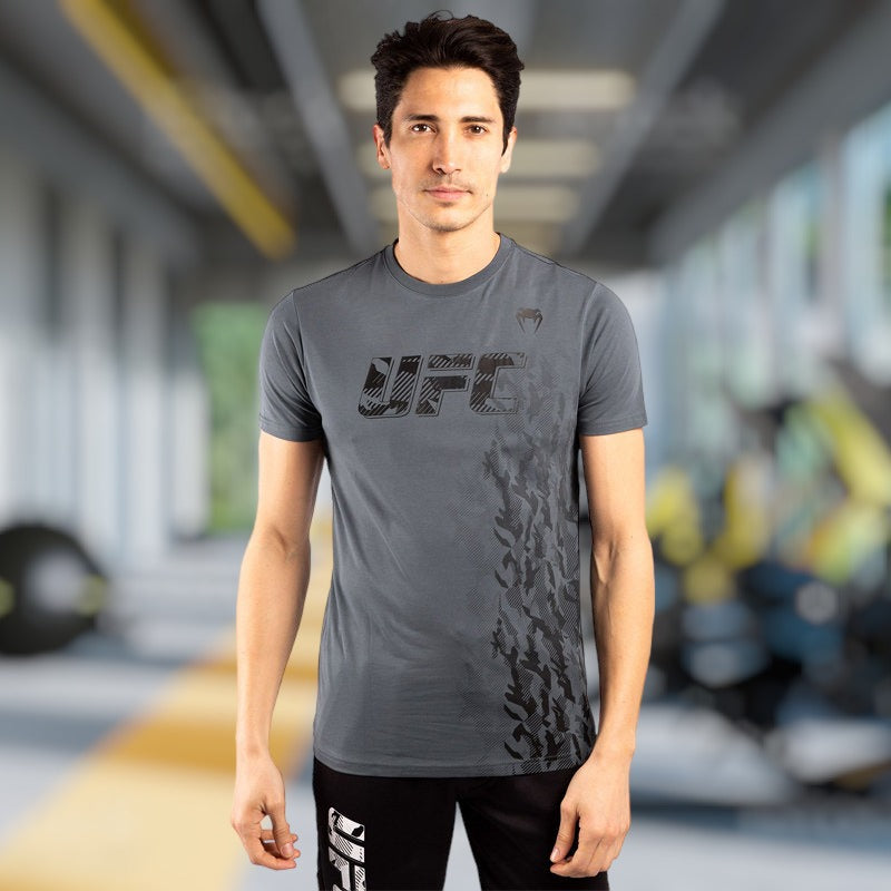 UFC Authentic Fight Week Men Tee Shirt Grey-UFC | Venum