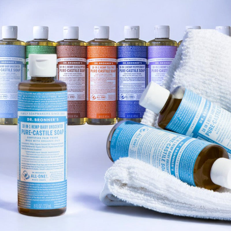 Savon liquide 18 en 1 -Dr Bronner's