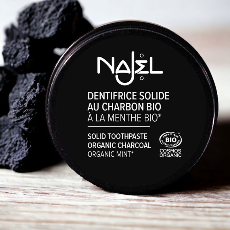 Dentifrice Solide au Charbon Bio-Najel