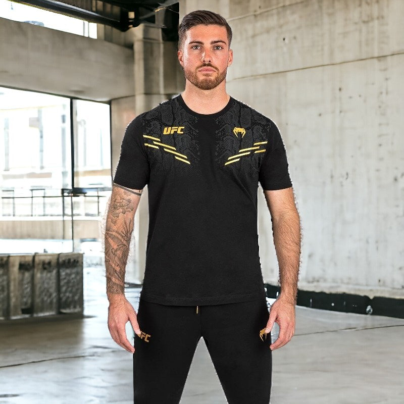 UFC Adrenaline Replica Fight Week Men T-Shirt Blac-UFC | Venum