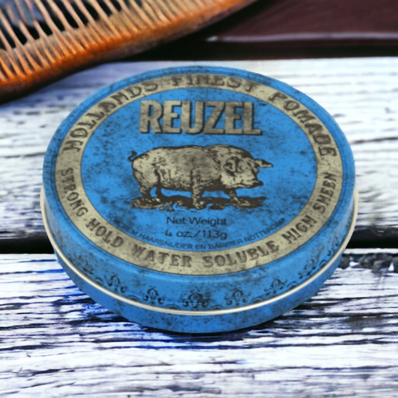 Reuzel Blue Strong Hold High Sheen-Reuzel