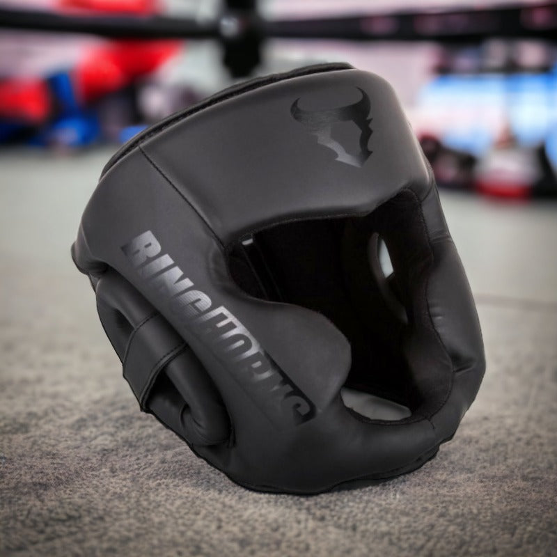 Charger Headgear Black/Black-Ringhorns