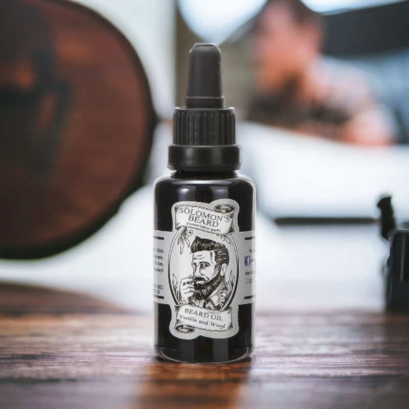 Solomon s Beard Oil Vanilla and Wood-Solomon's Beard