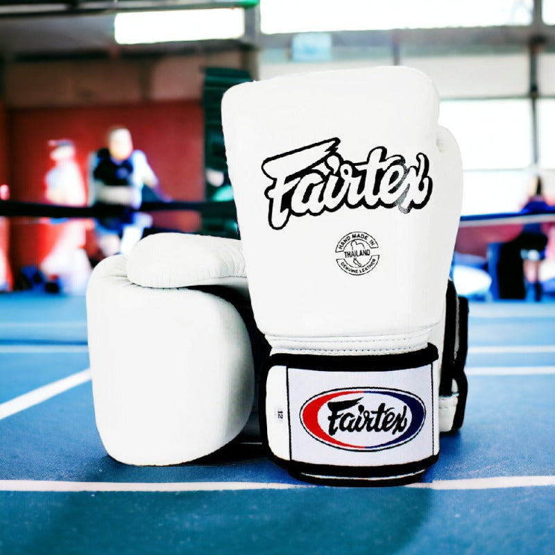 Boxing Gloves V1 White-Fairtex