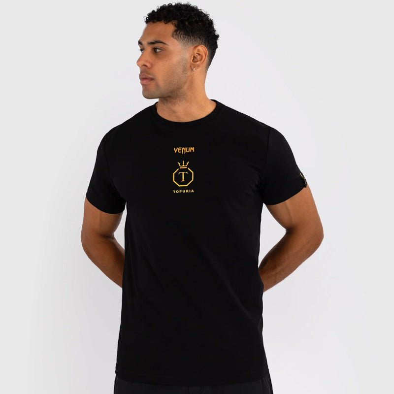 Ilia Topuria Unmatched T-shirt  Black Gold