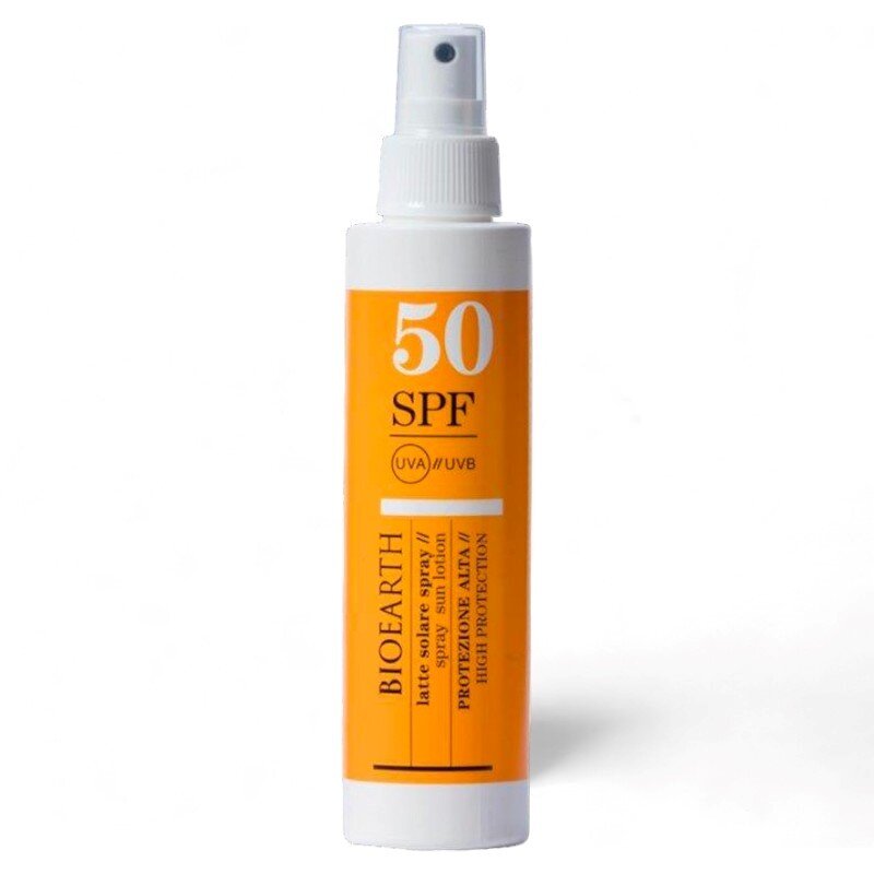 Lait solaire spray SPF 50-Bioearth