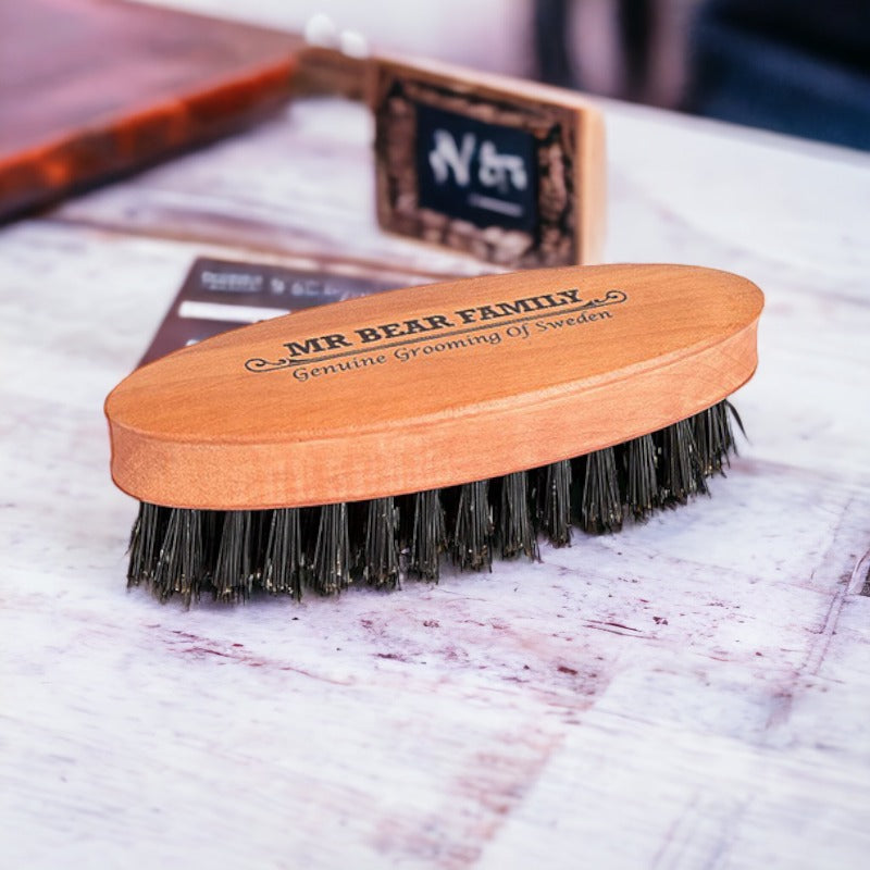 Mr Bear Family Beard Brush-Mr Bear Family