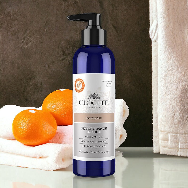 Sweet Orange Chili Body Wash Gel-Clochée