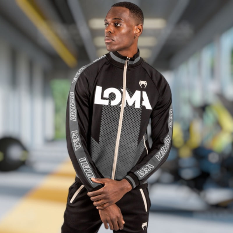 Arrow Loma Track Jacket Black White-Venum