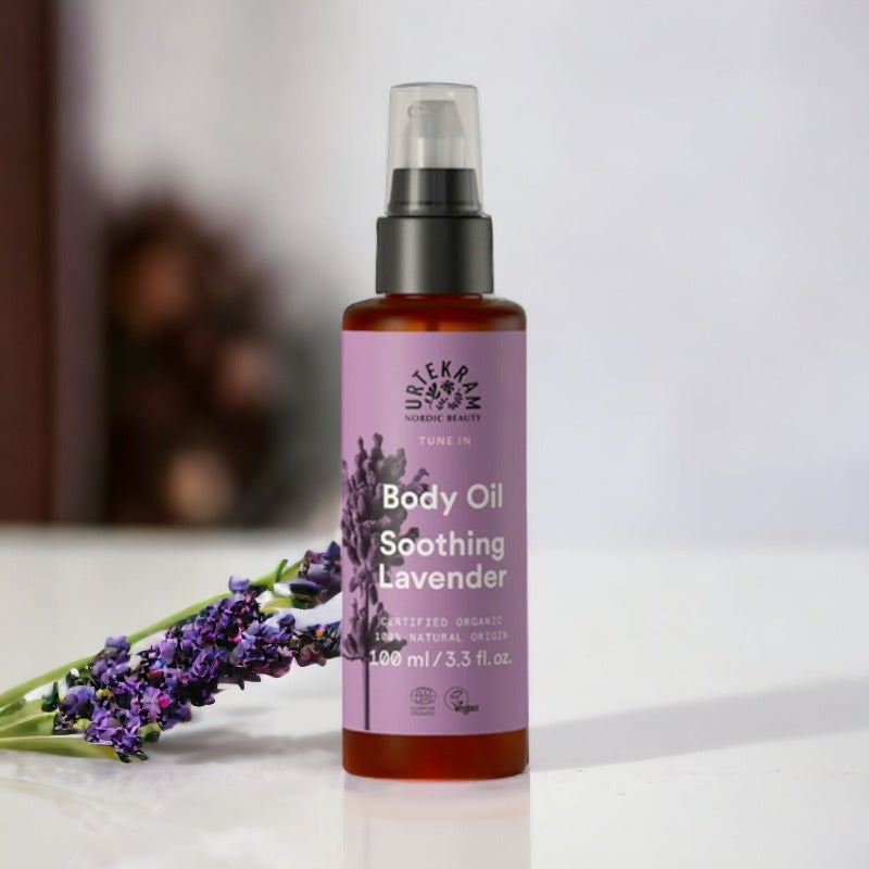 Body Oil Purple Lavender-Urtekram