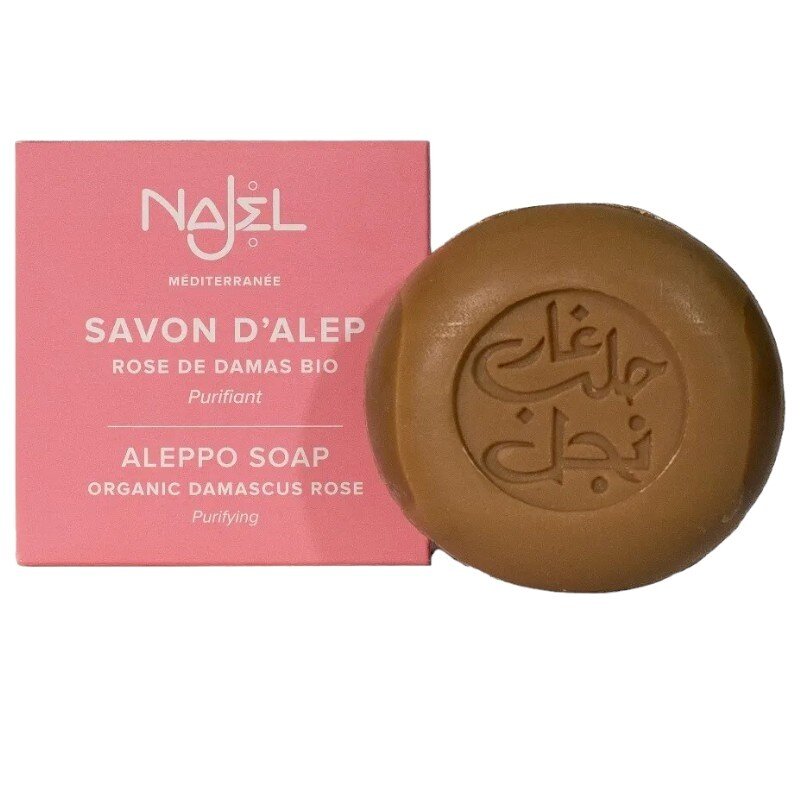 Savon Alep à la Rose de Damas Bio-Najel