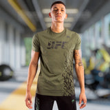 UFC Authentic Fight Week Men Tee Shirt Khaki-UFC | Venum