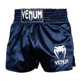 Muay Thai Shorts Classic Navy Blue-Venum