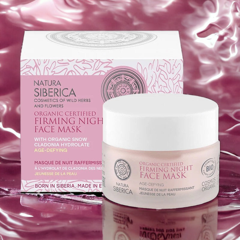 Firming Night Face Mask-Natura Siberica