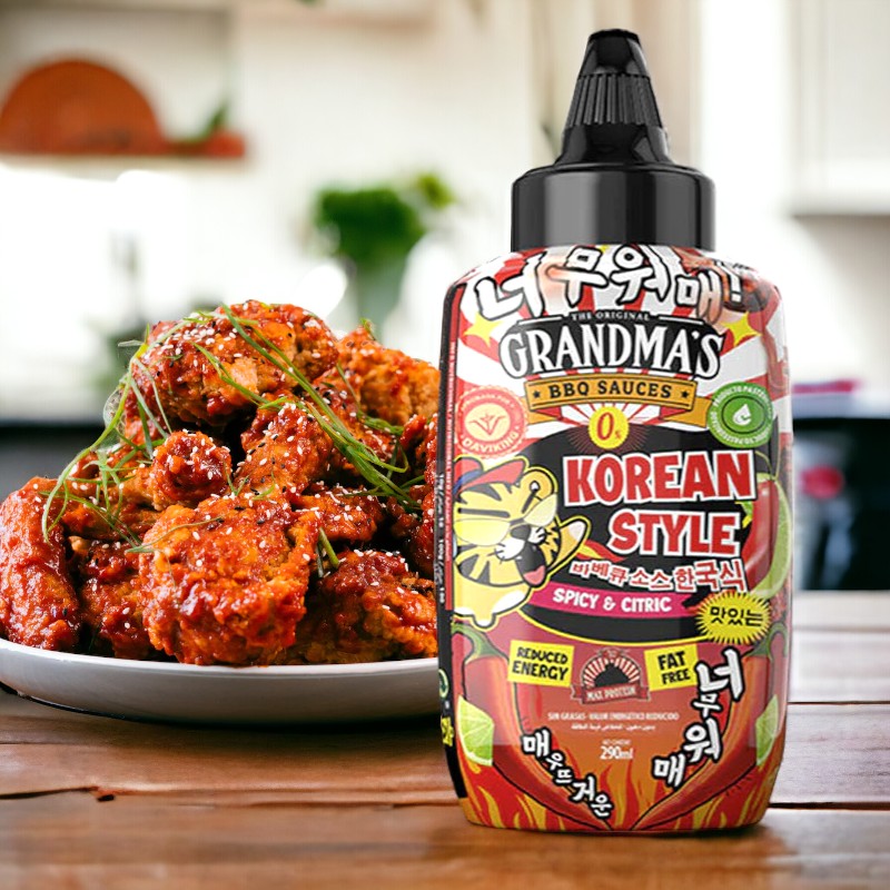 GrandMas Korean Style Sauce-Max Protein