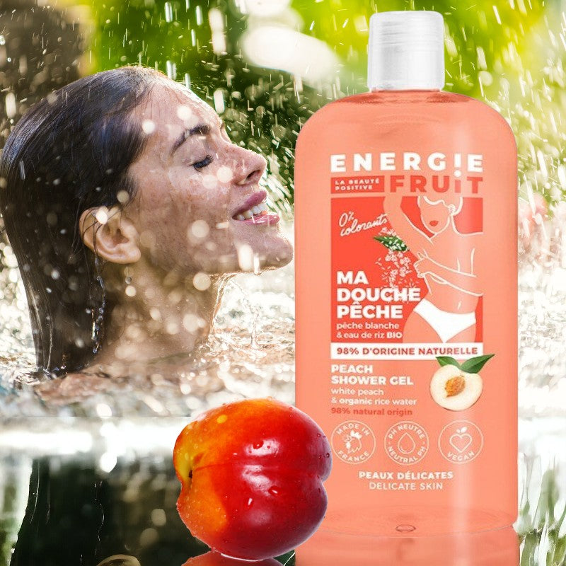 Gel douche pêche-Energie Fruit