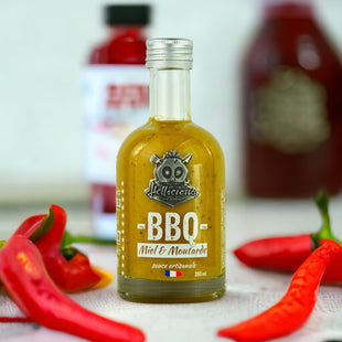 Sauce BBQ Miel et Moutarde-Hellicious