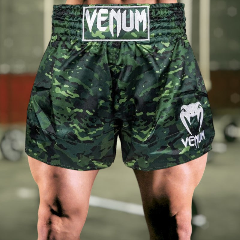 Classic Muay Thai Short Forest Camo-Venum