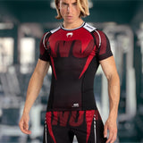 Adrenaline Short Sleeve Rashguard Red-Venum