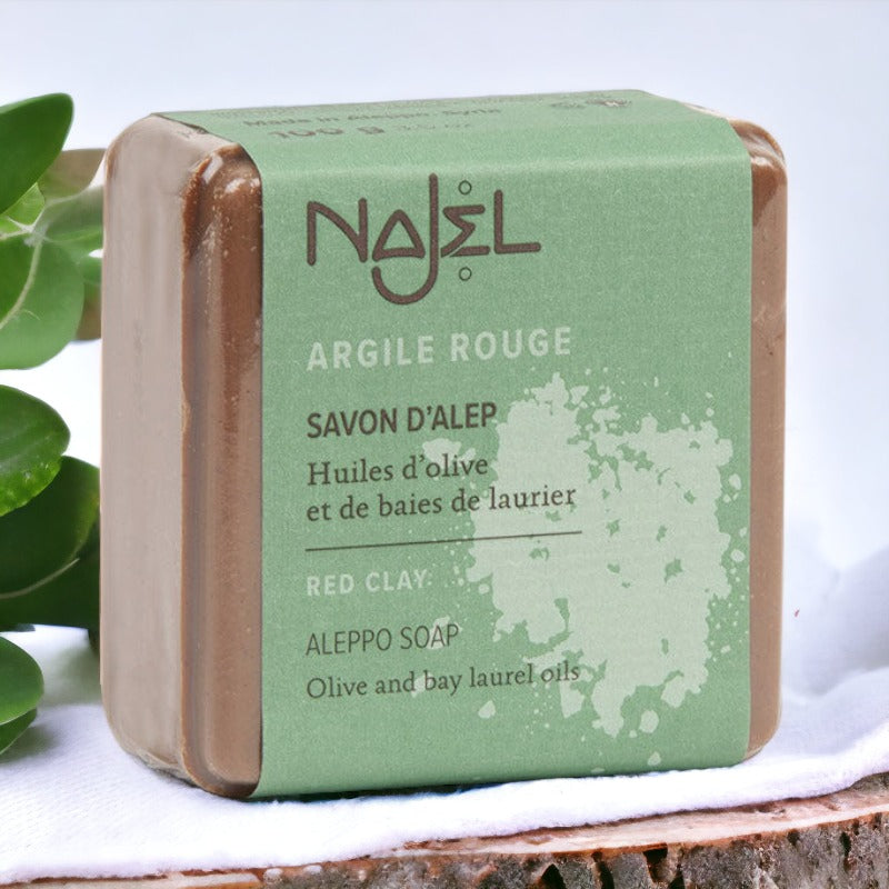 Savon Alep Argile Rouge-Najel