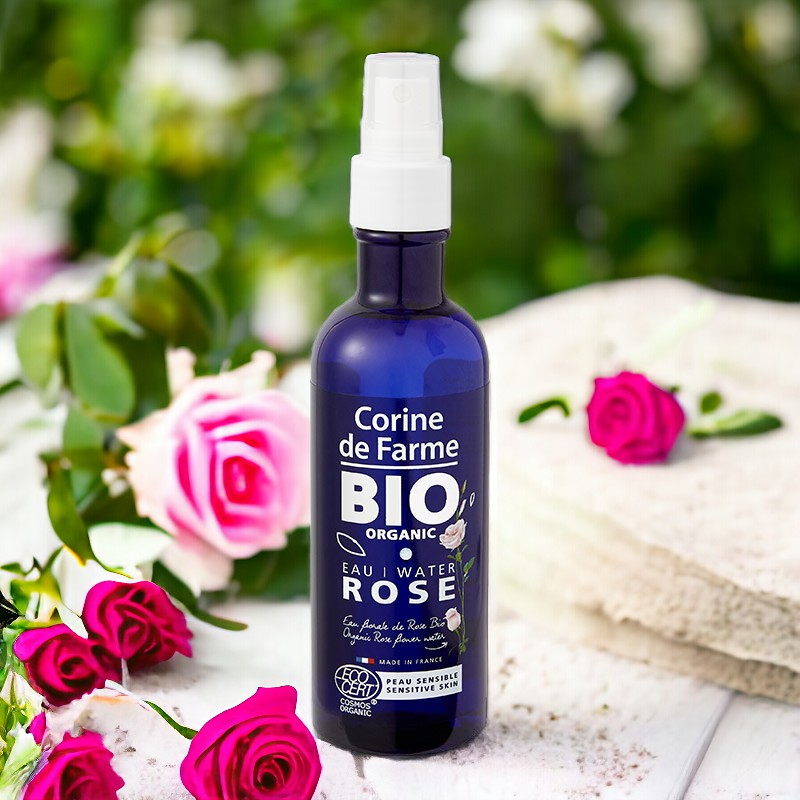 Eau à la Rose Bio-Corine de Farme