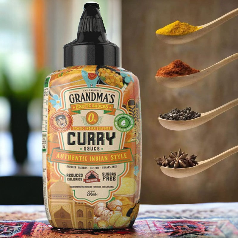 GrandMas Curry Sauce-Max Protein