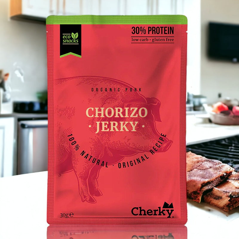 Eco Pork Jerky Chorizo-Cherky